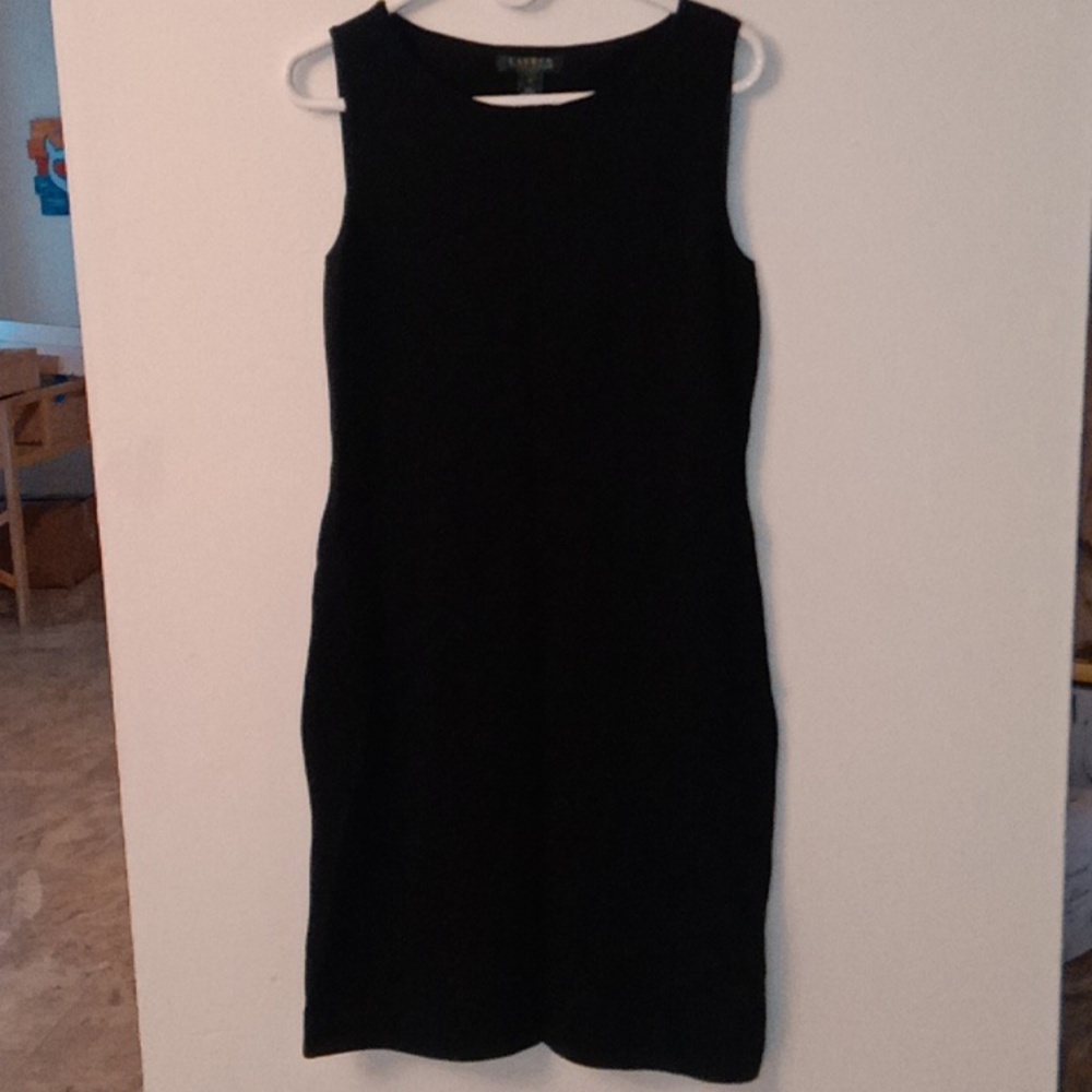 Lauren Medium Black Stretchy Dress